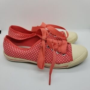 Boden pink polka dot sneakers EU 37